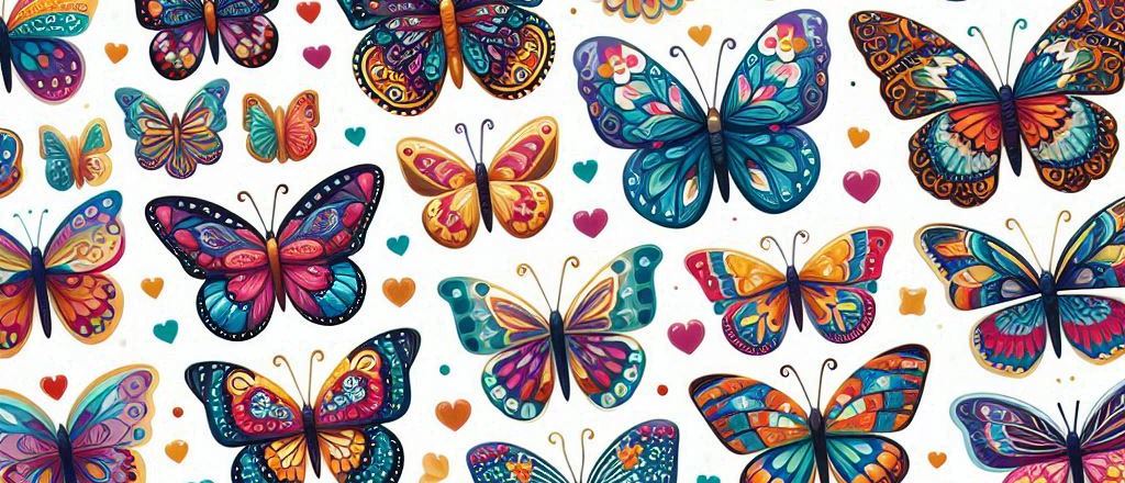 aesthetic stickers de mariposas para imprimir