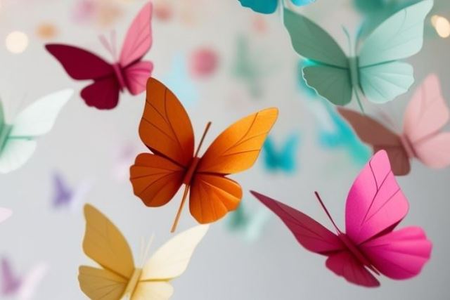 Mariposas de Papel que Vuelan