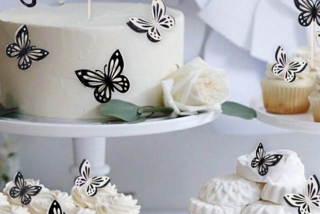 Tortas de Mariposas para Niñas