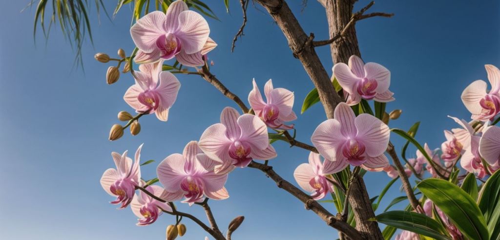 Orquideas en Troncos