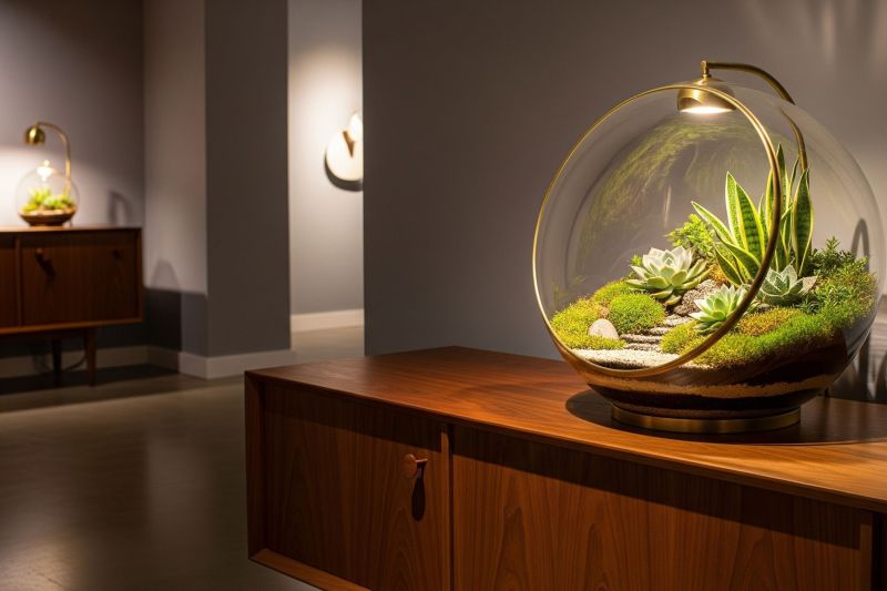 Mid Century Terrarium