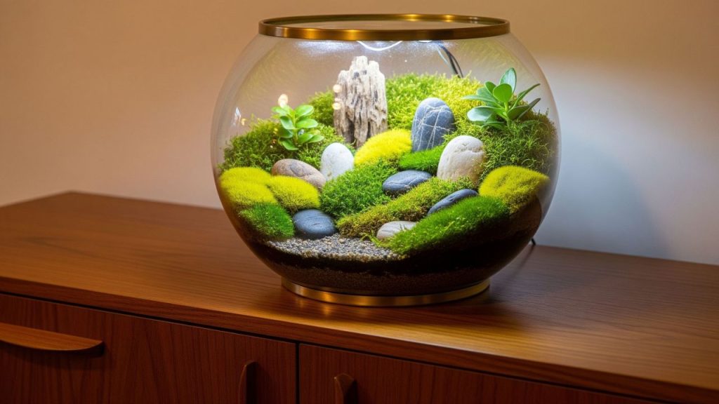 Mid Century Terrarium