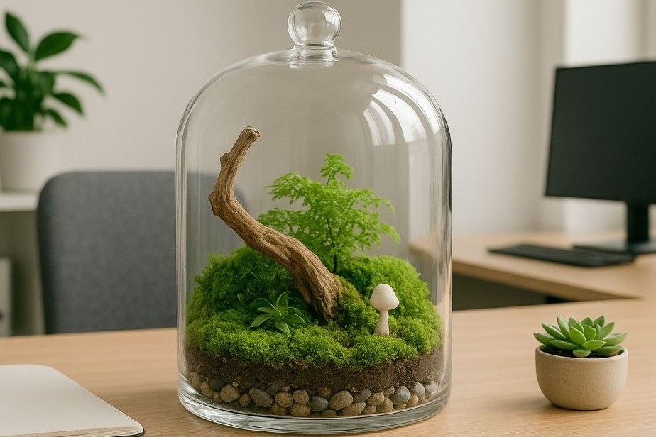 Office Terrarium Ideas – What a Desktop Terrarium Kit Looks Like
