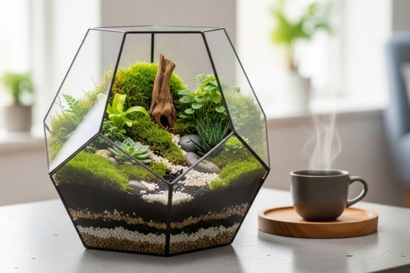 modern terrariums