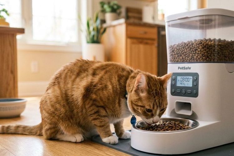 Comedero Automático para Gatos